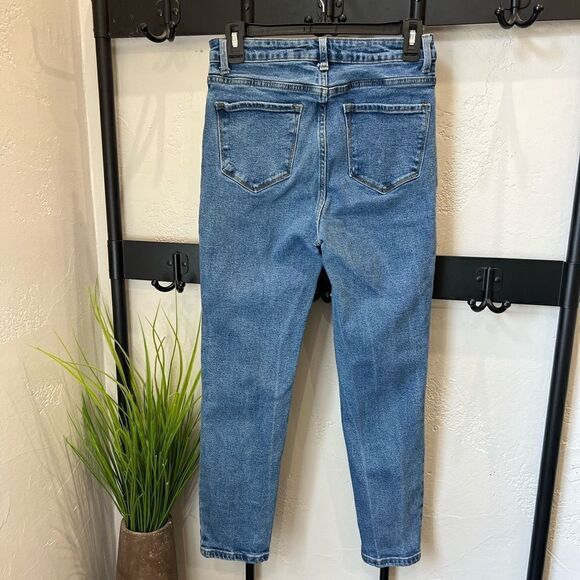 Fashion Nova high waist ripped skinny jeans size 5 - Picture 3 of 15